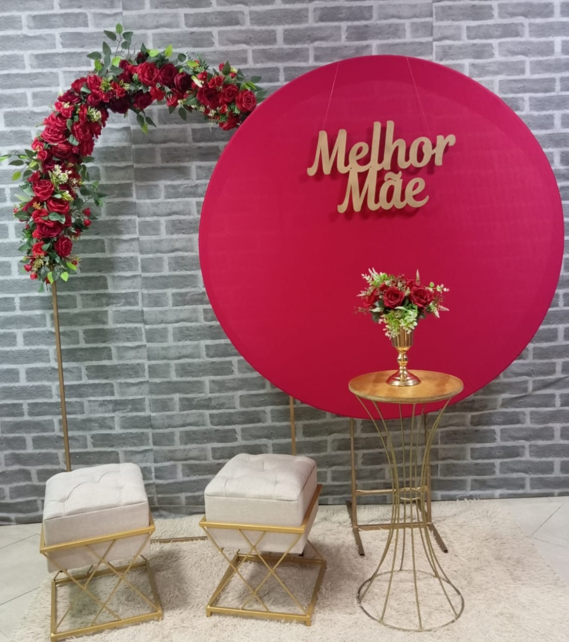 Flores Vermelha(Mãe) - MadriPegueMonte