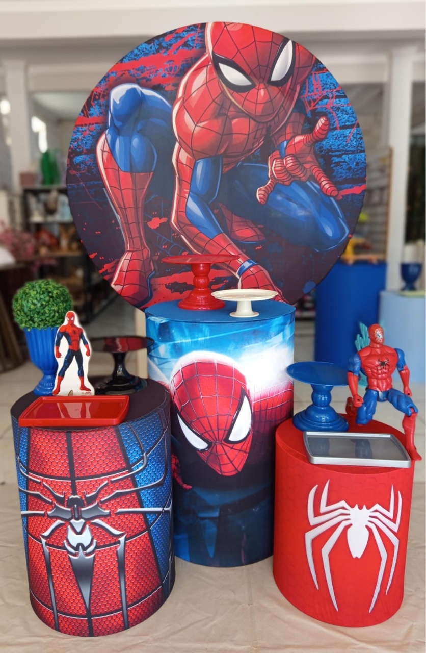 Kit Econômico Homen Aranha  - Mariah locação