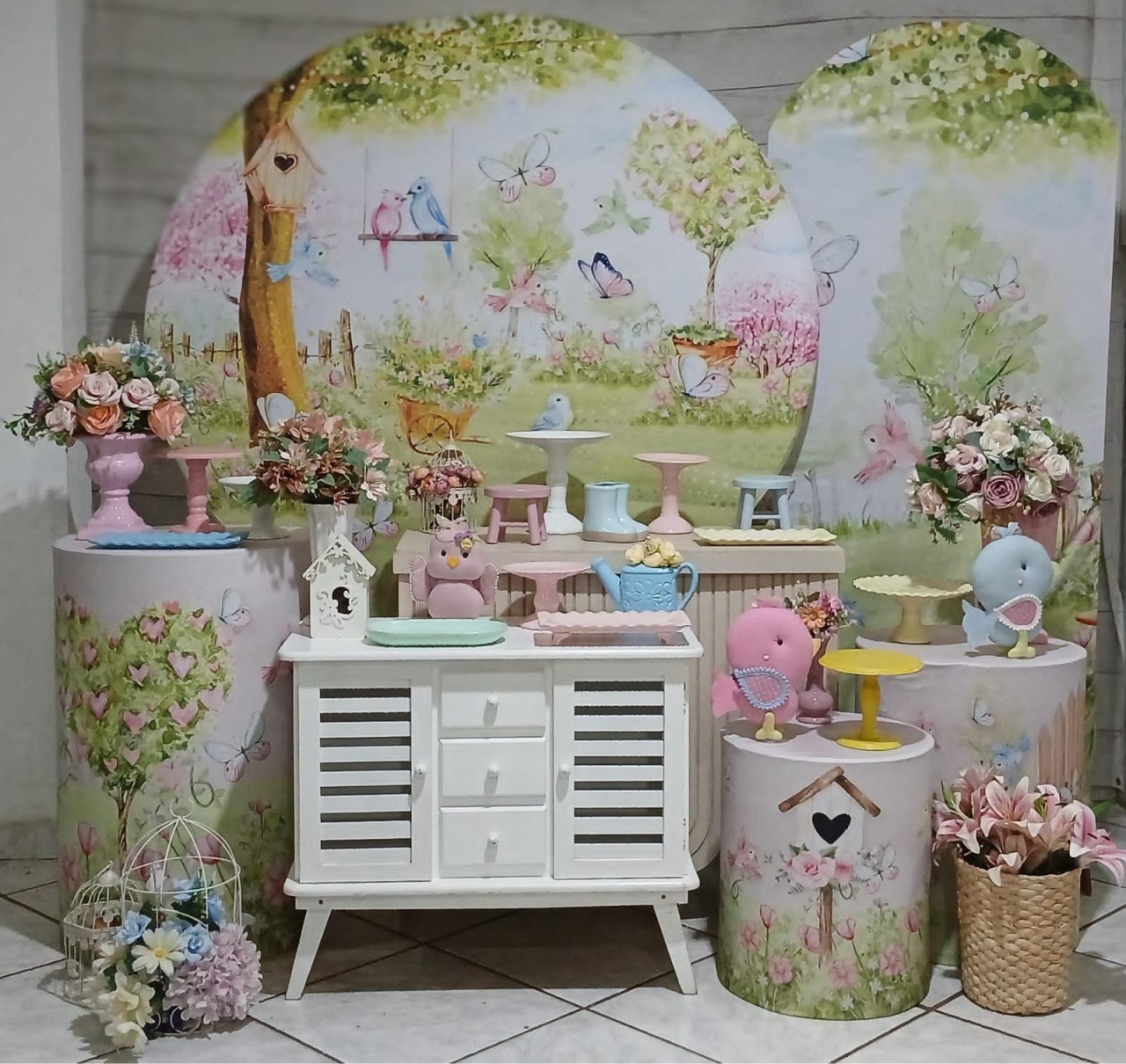 Kit Jardin Romano  - Mariah locação