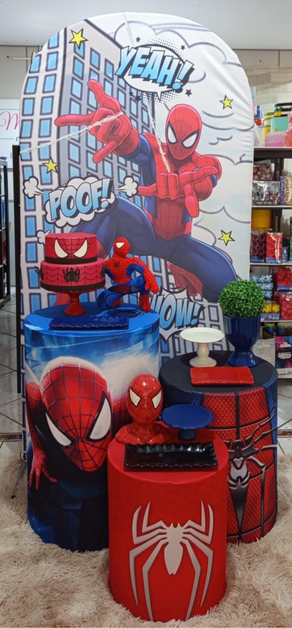 Kit Homen Aranha Romano 1 - Mariah locação
