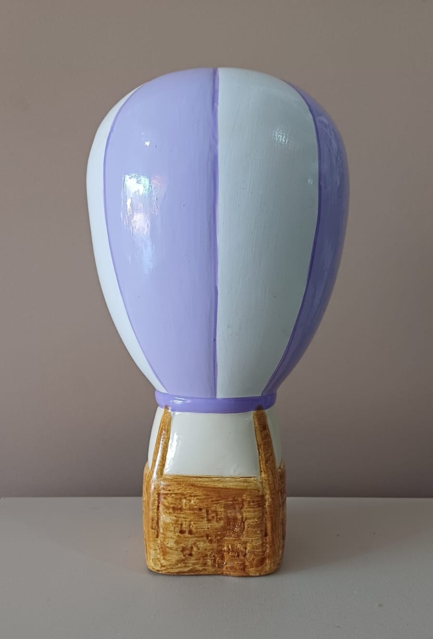 Balão Lilas Ceramica  - Mariah locação