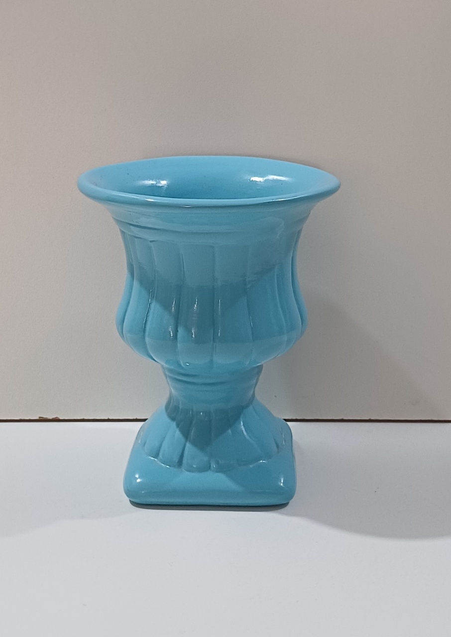 Vaso Grego Azul Claro P  - Mariah locação