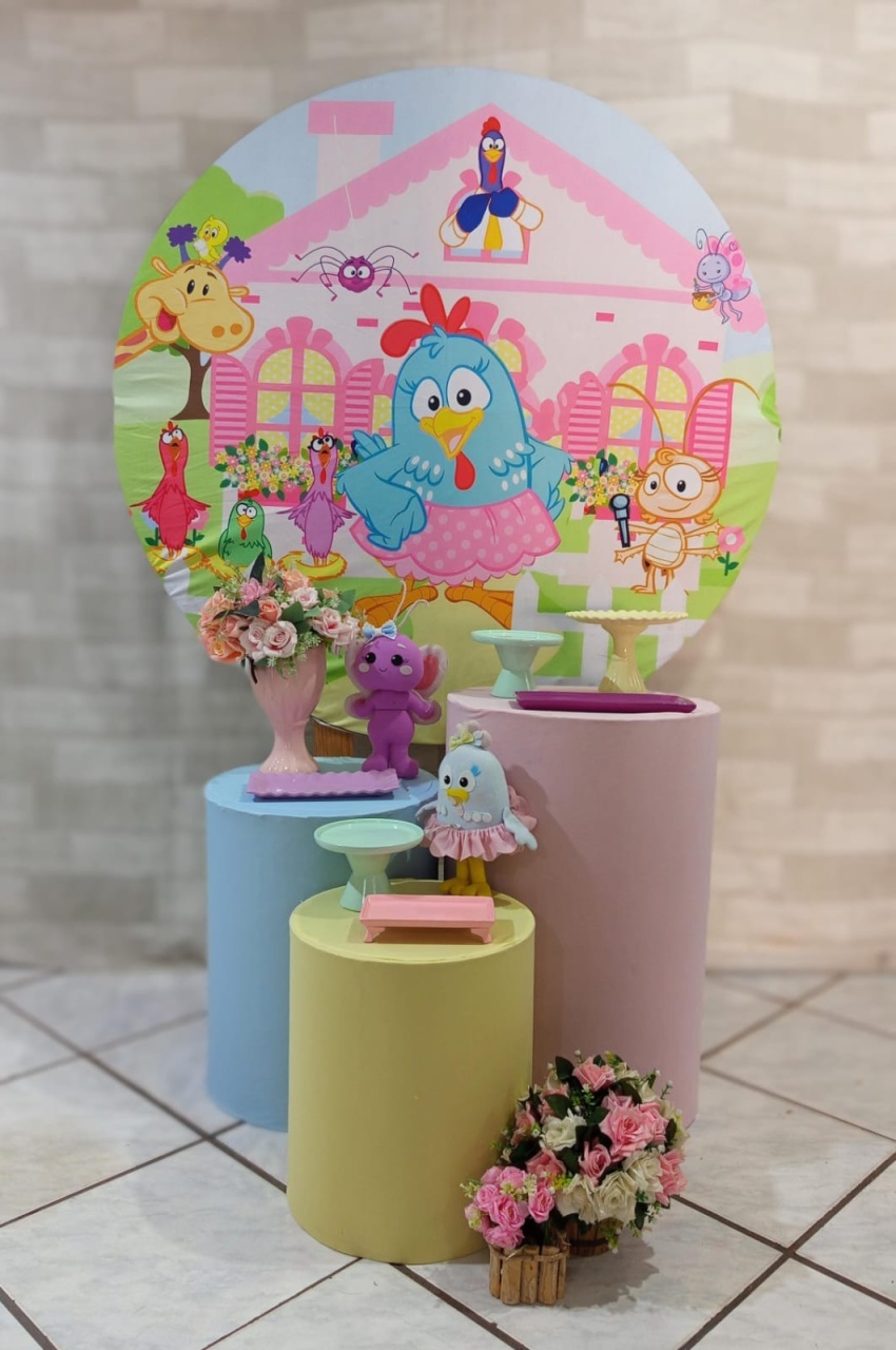 Kit Galinha Pintadinha Menina  - Mariah locação