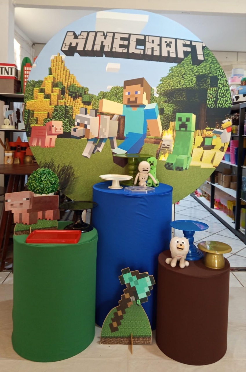 Kit Minecraft Economico  - Mariah locação