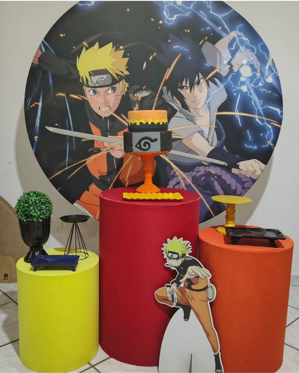 Kit Naruto  - Mariah locação