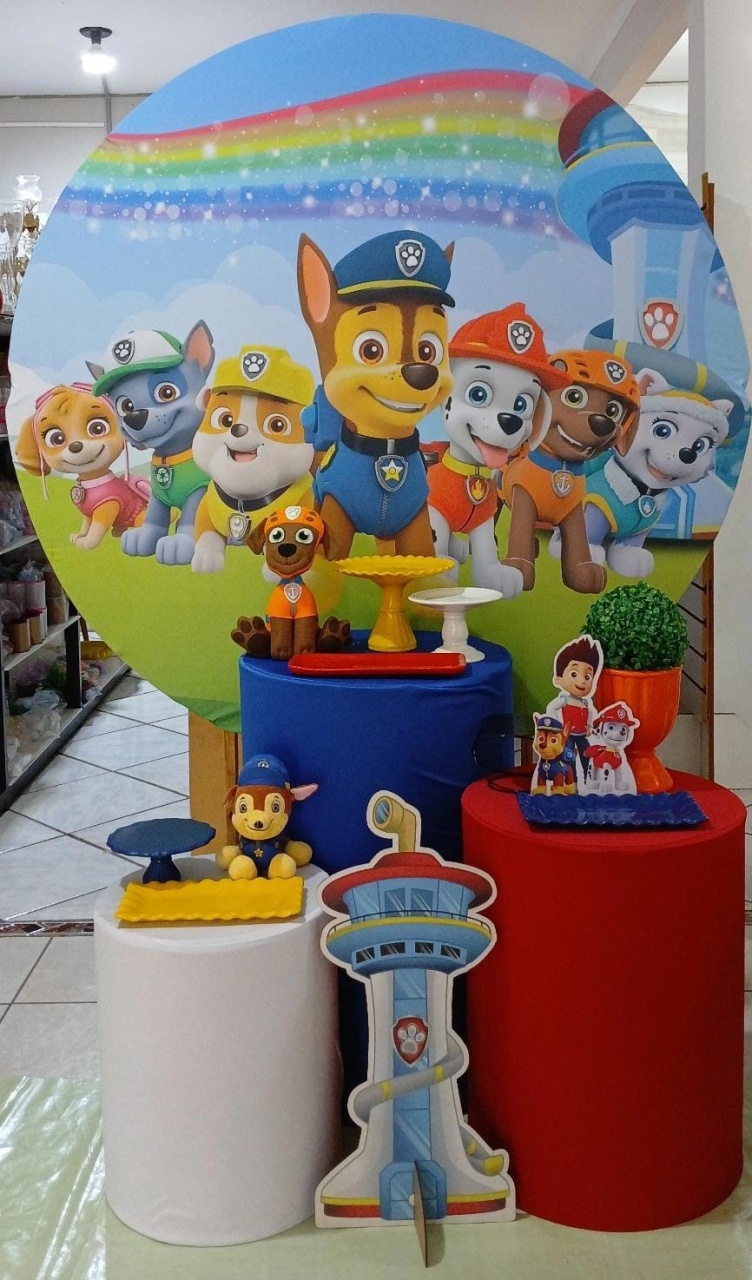Kit Patrulha Canina Menino  - Mariah locação