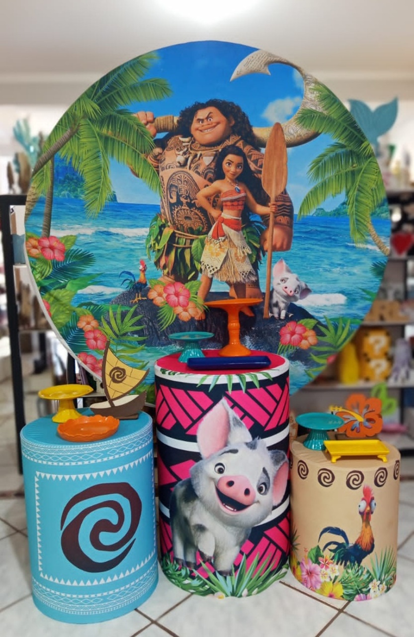 Kit Moana Trio de Cilindros  - Mariah locação