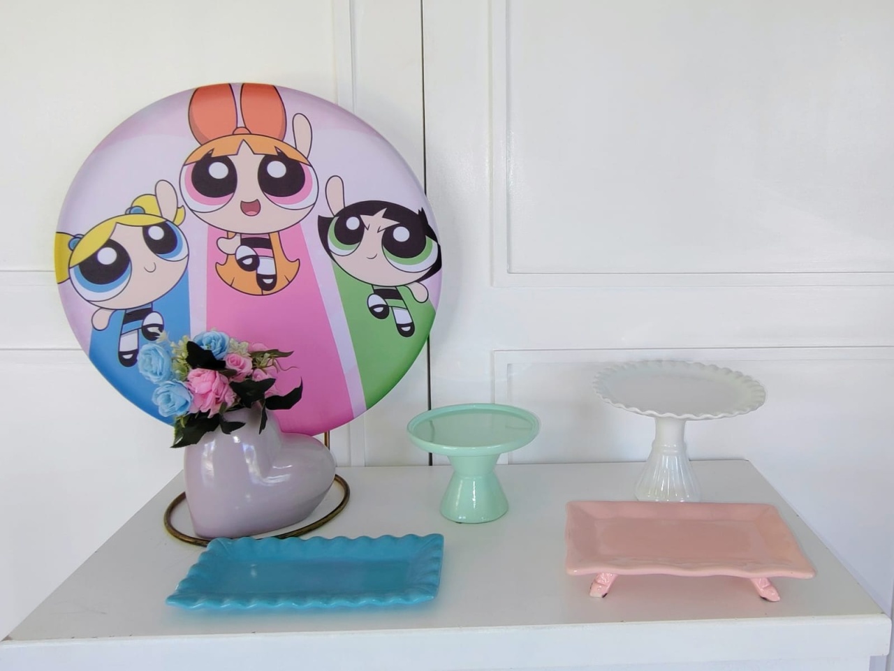 Mini Kit P/ Mesa Meninas Super Podederosas - Mariah locação