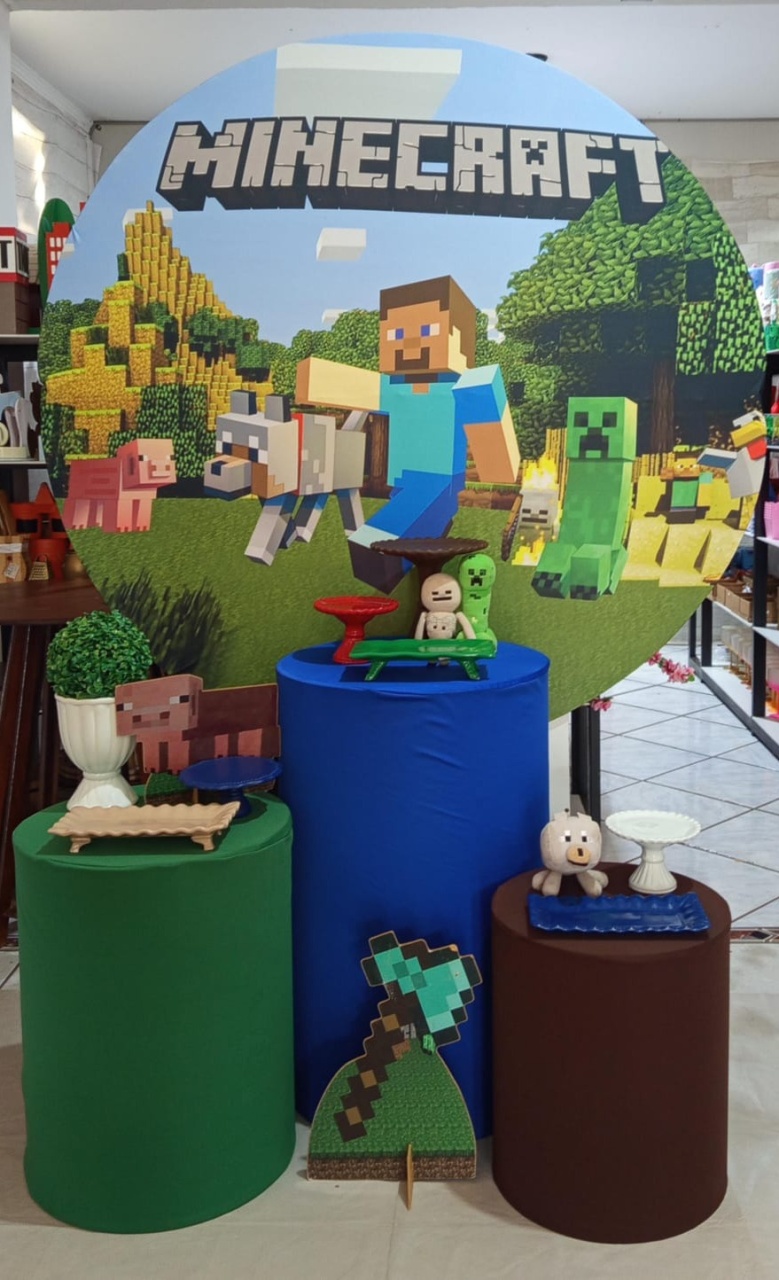 Kit Minecraft  - Mariah locação