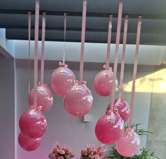 Balao Bubble Encapsulado Cores Nao Cromado - Mariah locação