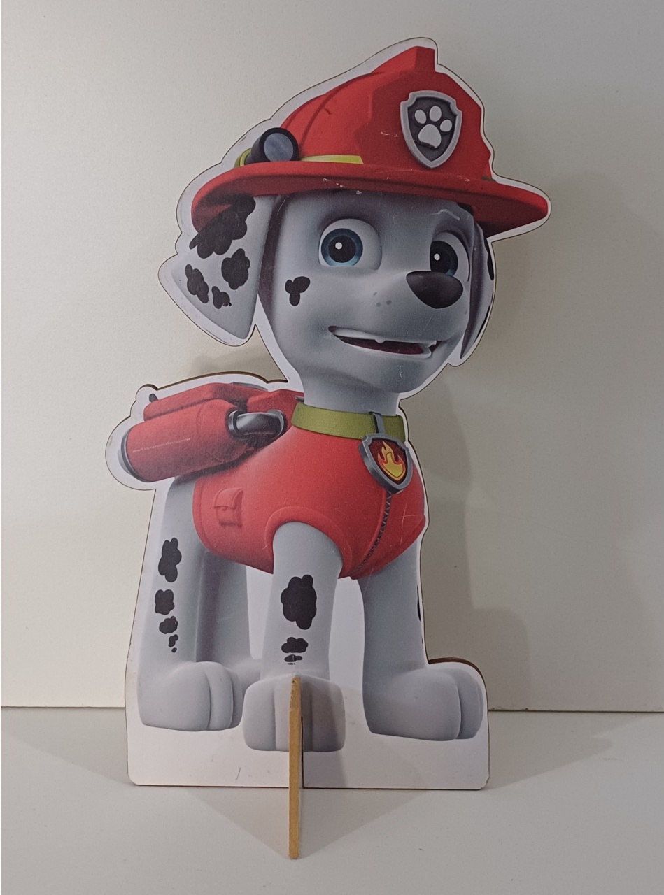 Display de Mesa Simples Marshall Patrulha Canina - Mariah locação