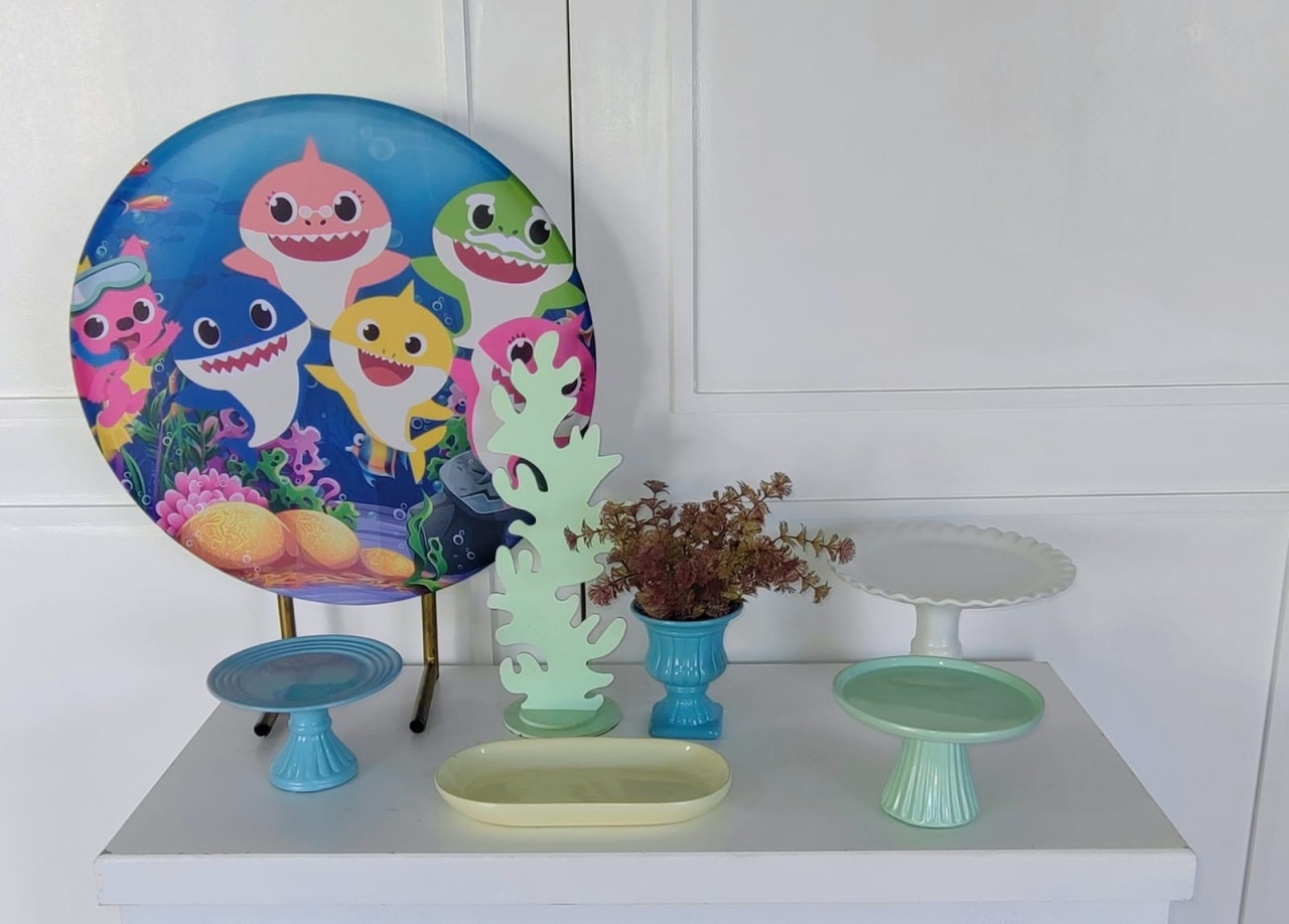 Mini Kit P/ Mesa Baby Shark - Mariah locação
