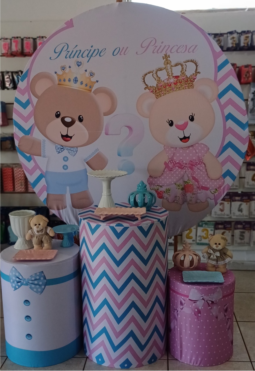 Chá Revelação Principe Ou Princesa - Mariah locação