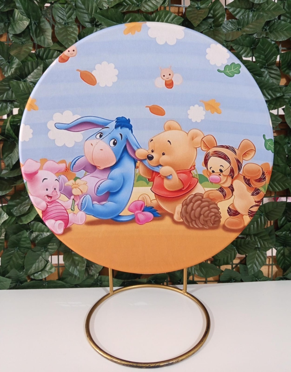 Tecido Painel Ursinho Pooh 50×50  - Mariah locação