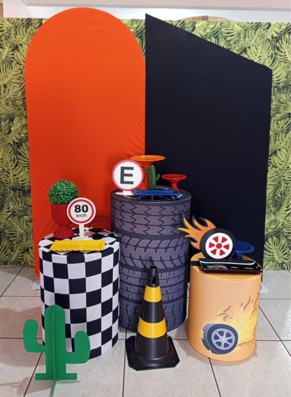 Kit Romano Duplo Carros - Mariah locação