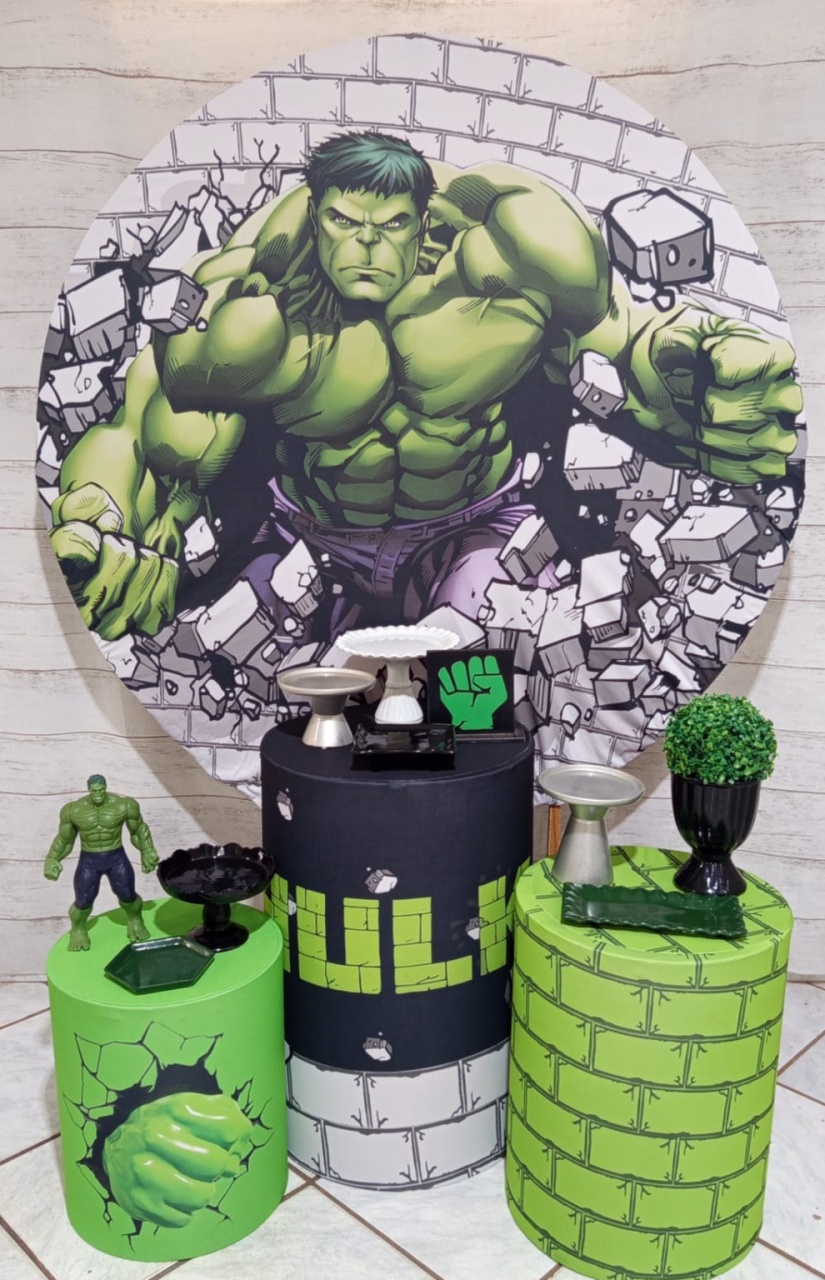 Kit Hulk Trio de Cilindros  - Mariah locação