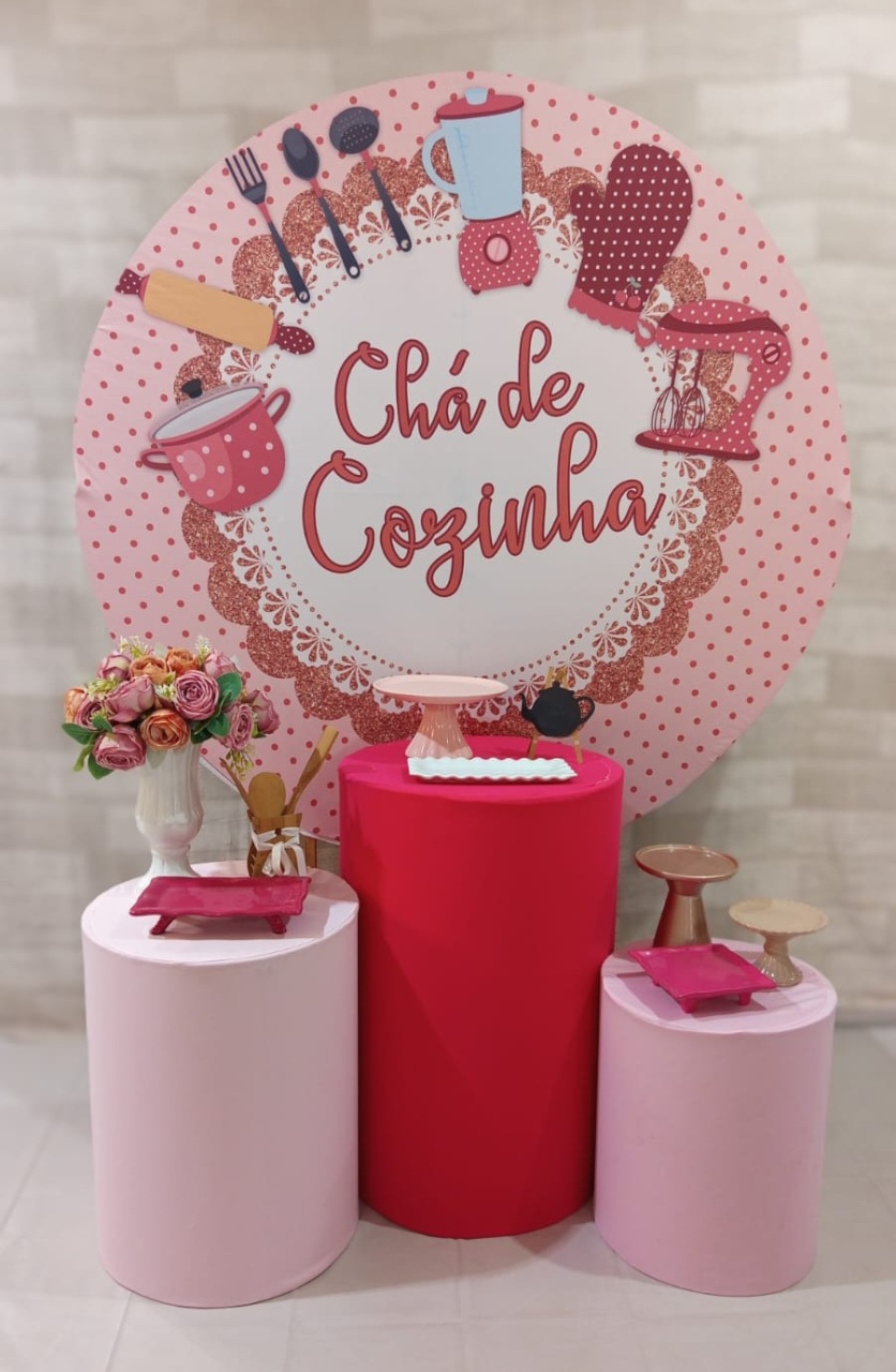 Chá de Panela Kit Cilindros  2 - Mariah locação
