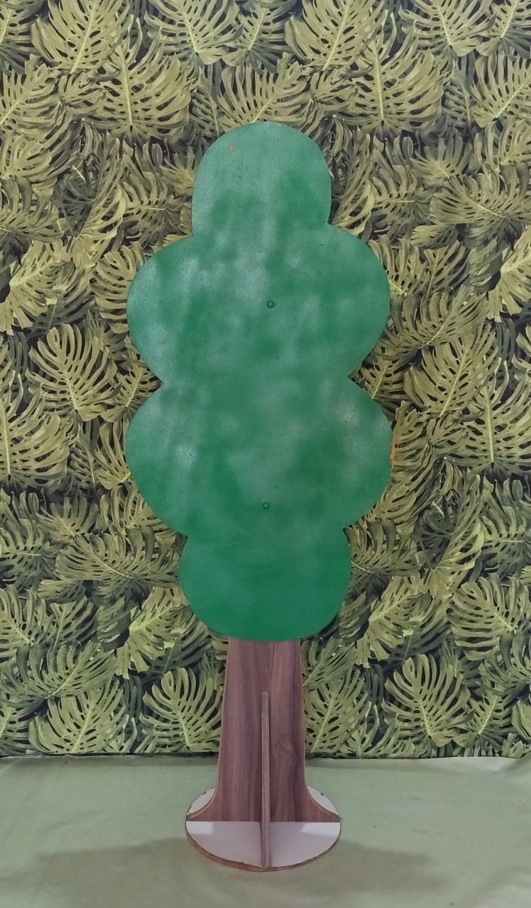 Árvore Mdf Verde - Mariah locação