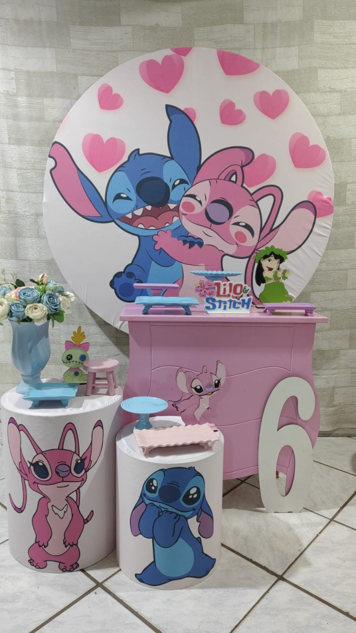 Kit Stitch E Angel  - Mariah locação