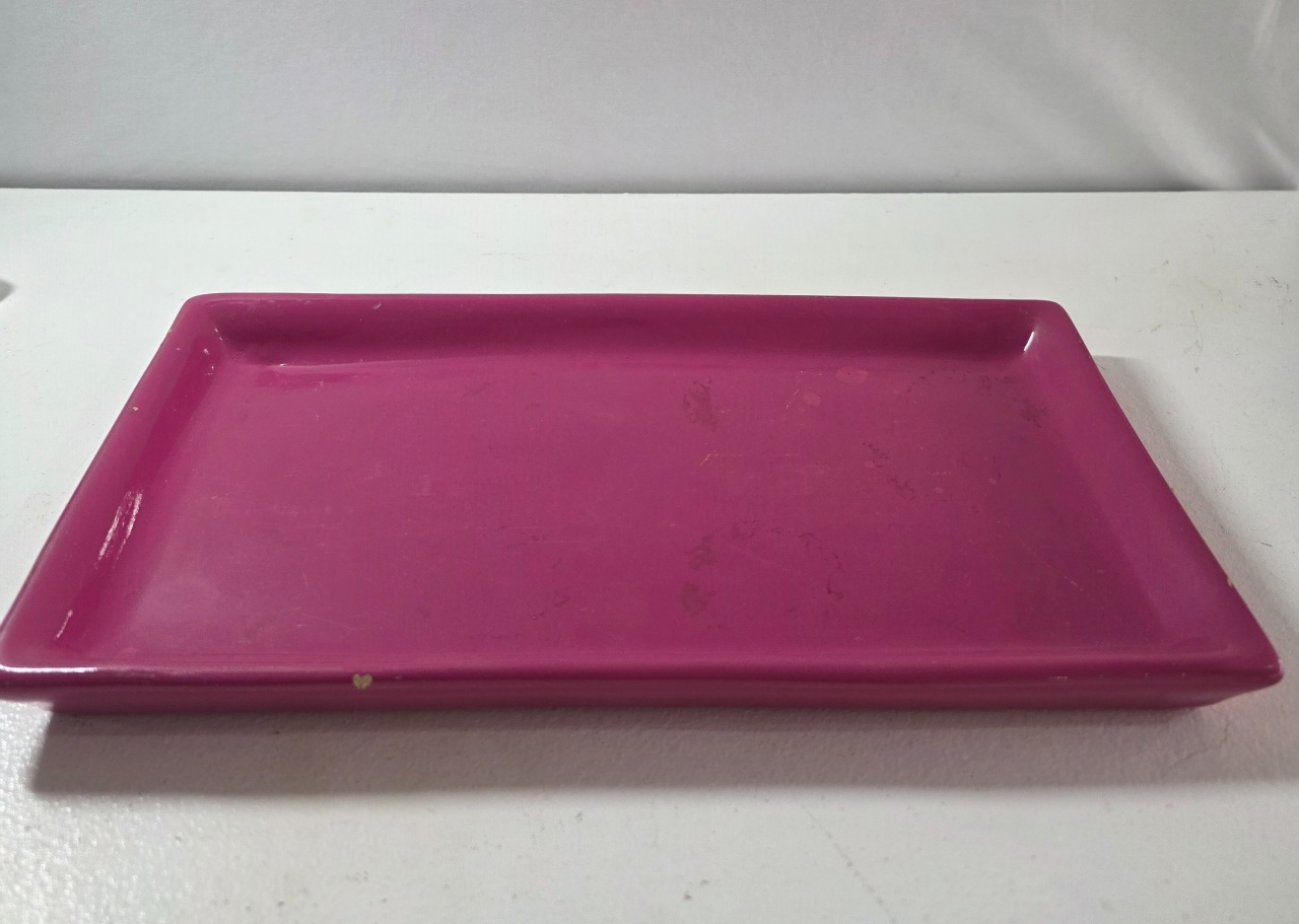 Doceira Retangular Rosa Pink - Mariah locação