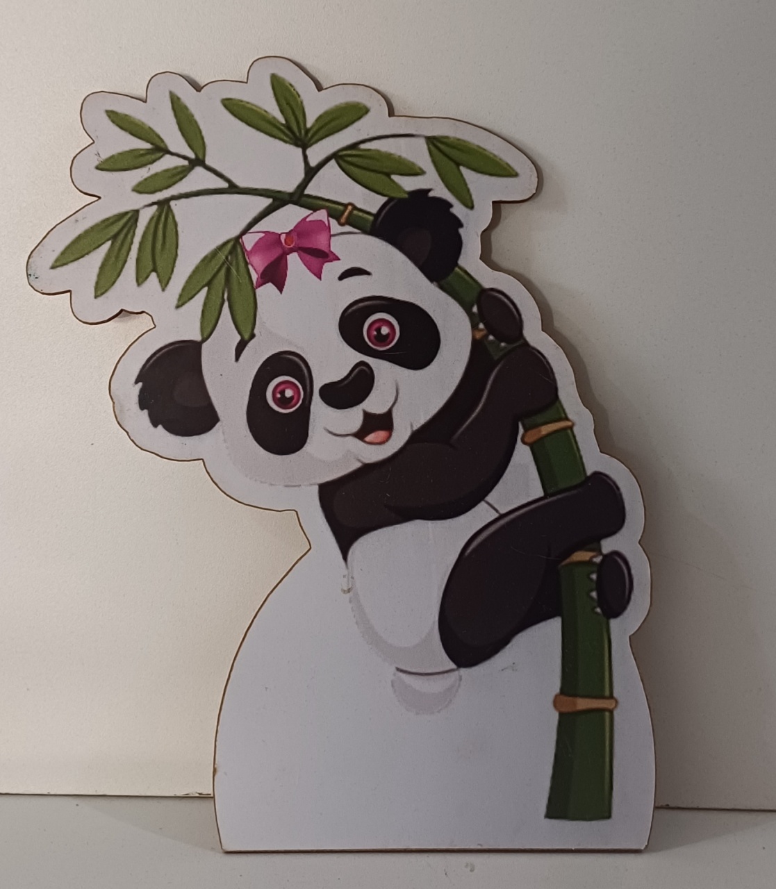 Display de Mesa Ursinha Panda Rosa 1 - Mariah locação