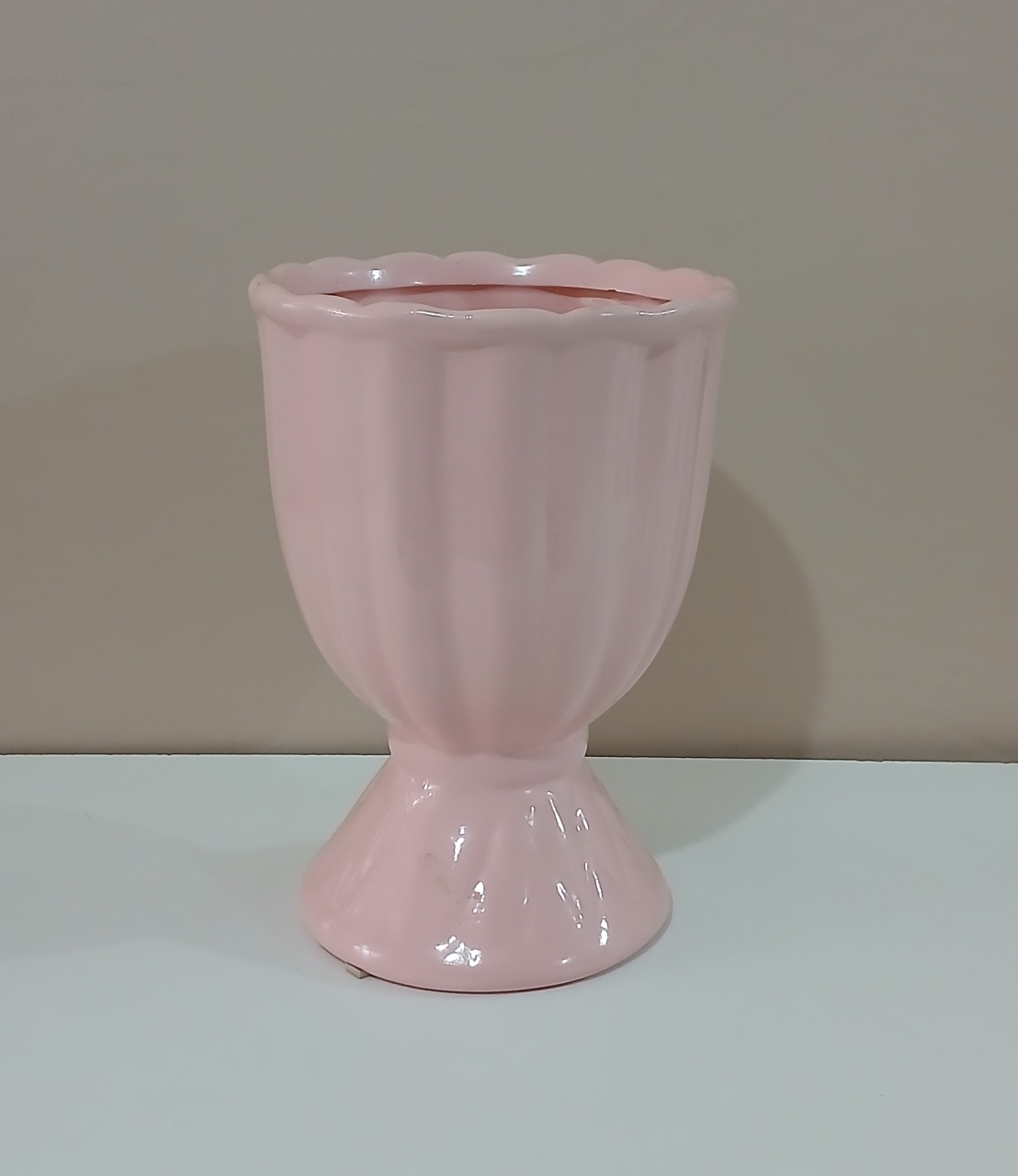Vaso Rosa Claro M - Mariah locação