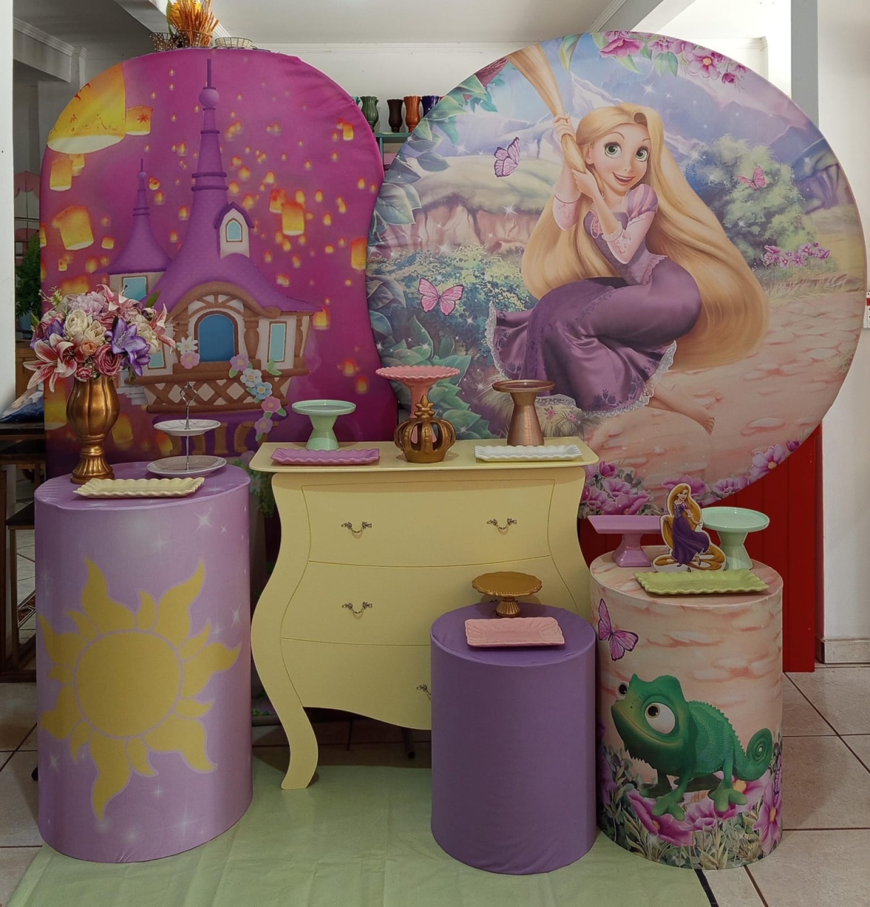 Kit Rapunzel Torre - Mariah locação