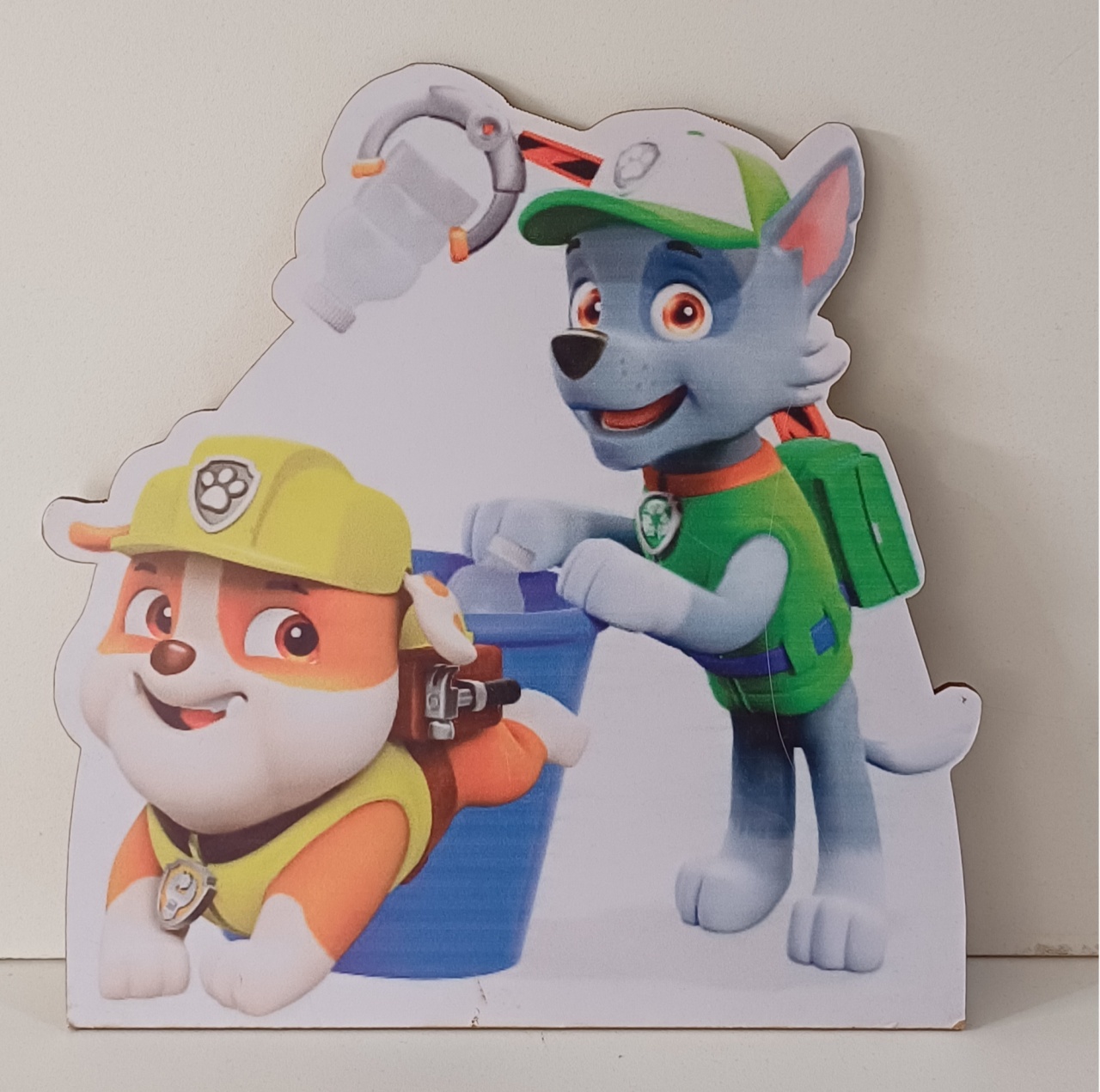 Display de Mesa Rubble E Rocky Patrulha Canina - Mariah locação