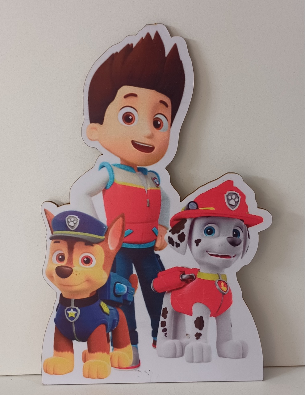 Display de Mesa Ryder, Chase E Marshall Patrulha Canina - Mariah locação