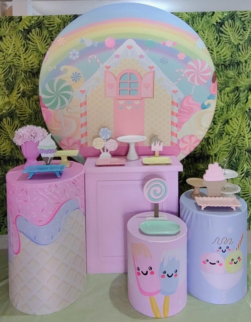 Kit Casinha Sorvete 2 - Mariah locação