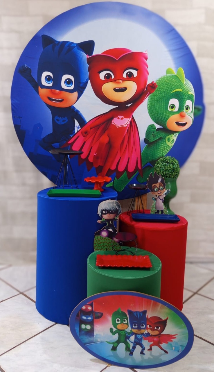 Kit Pj Mask   - Mariah locação