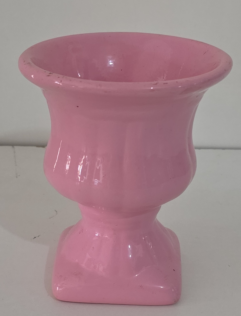 Vaso Rosa Pequeno (Cerâmica) - Mariah locação