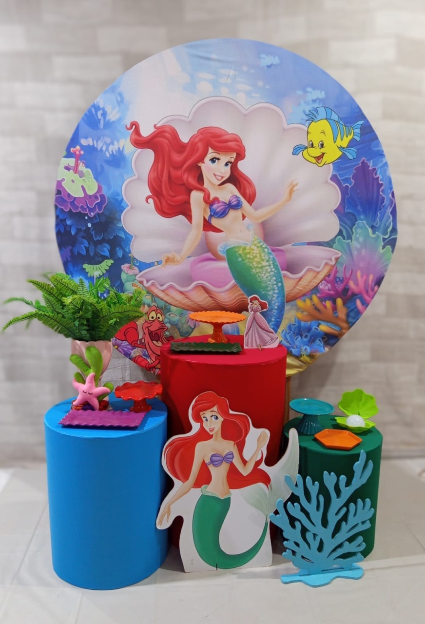 Kit  Ariel/Sereia (2)  - Mariah locação