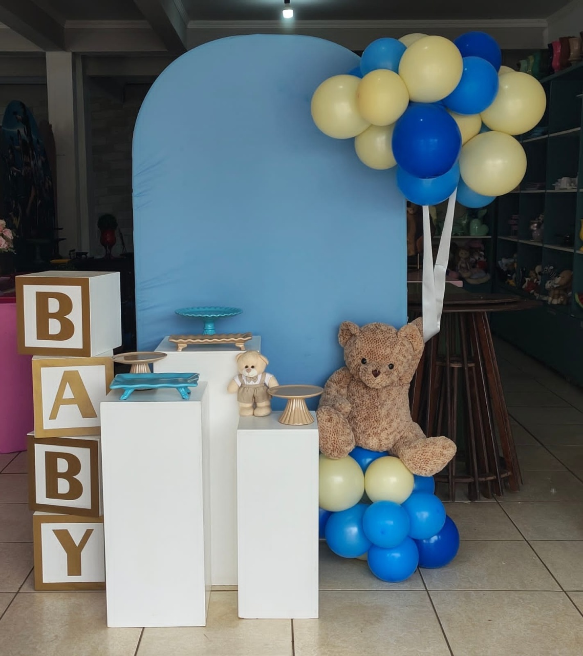 Kit Chá de Bebê Clean - Mariah locação