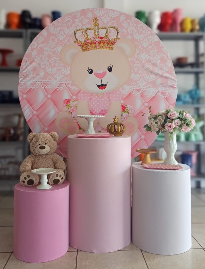 Cha de Bebe Ursinha Princesa 1 - Mariah locação
