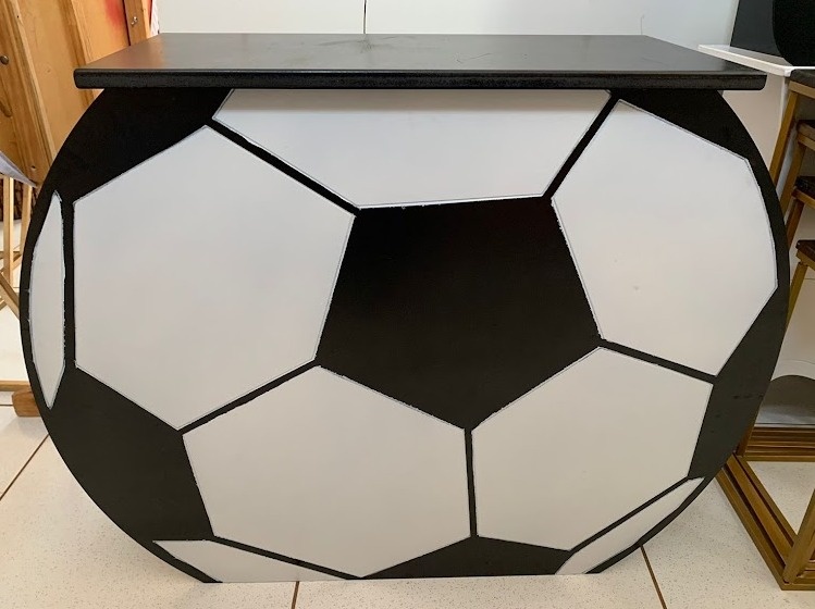Mesa Bola Mdf - Mariah locação