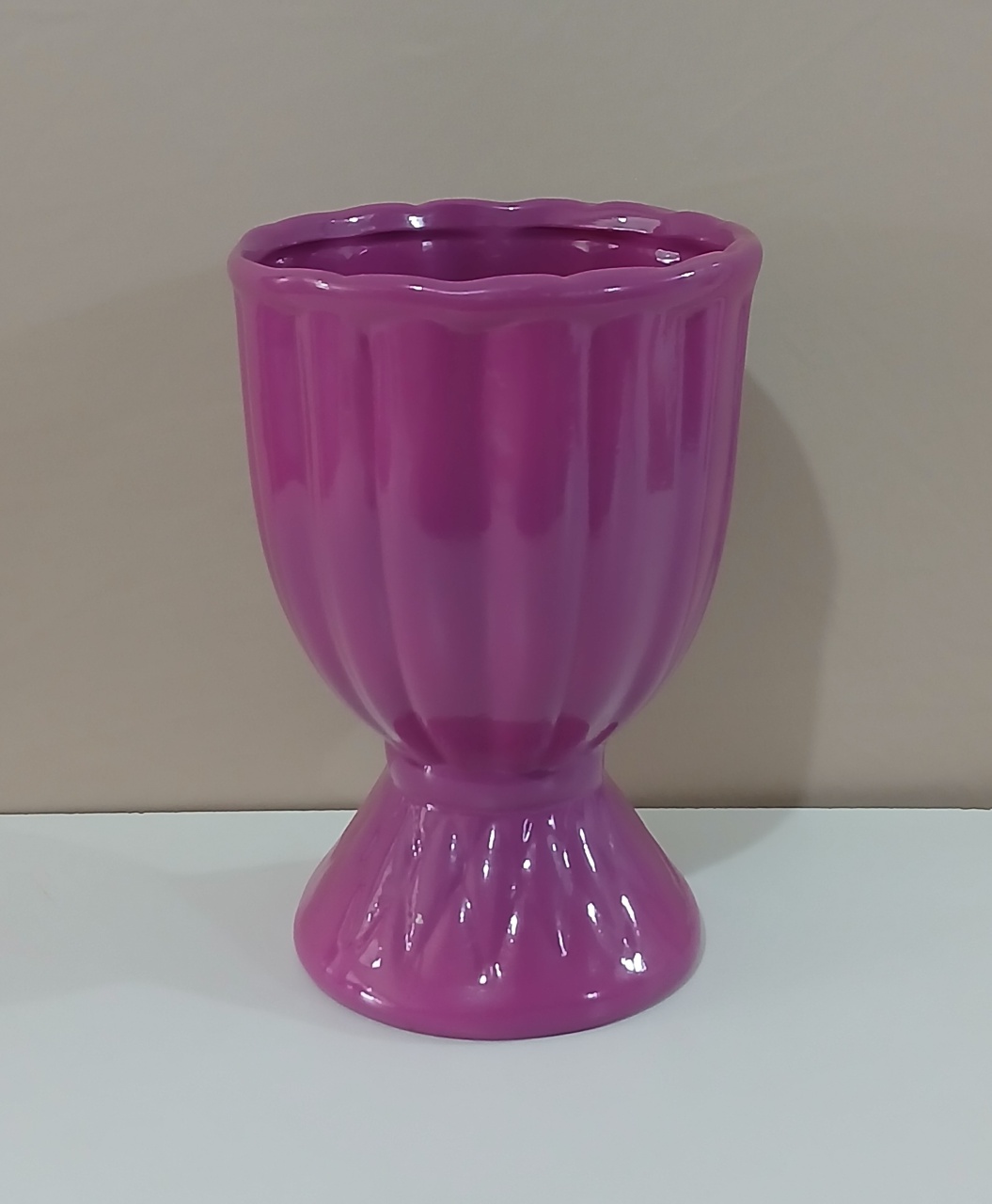 Vaso Roxo M - Mariah locação