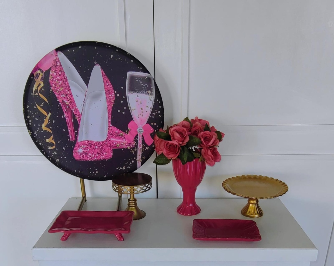 Mini Kit P/ Mesa Feminiino - Mariah locação