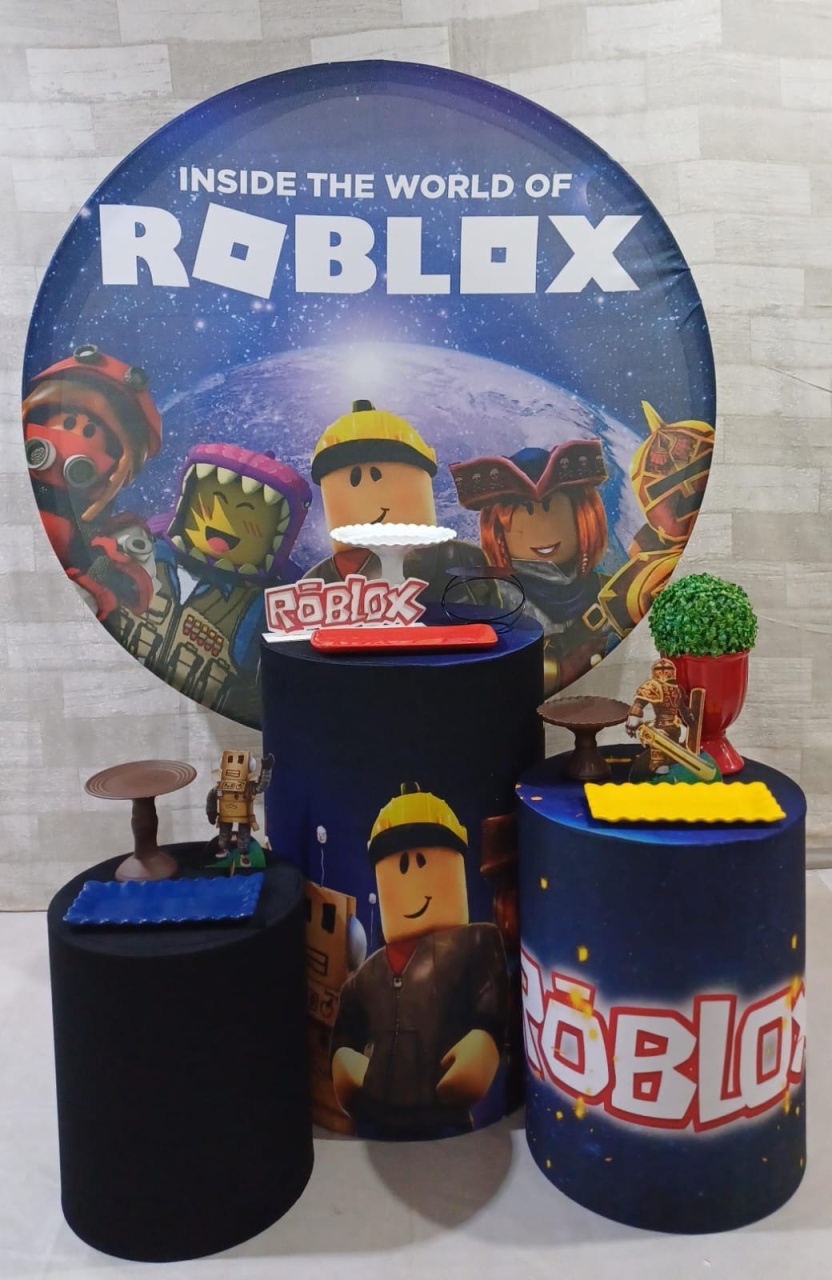 Kit  Roblox Trio de Cilindros 2 - Mariah locação