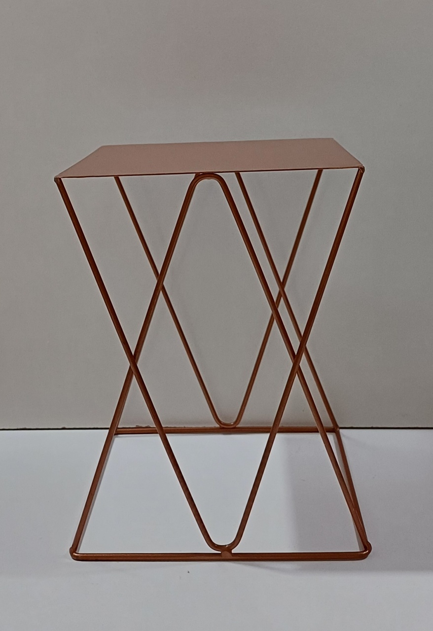 Doceira Quadrada X Alta Rose Gold Ferro - Mariah locação