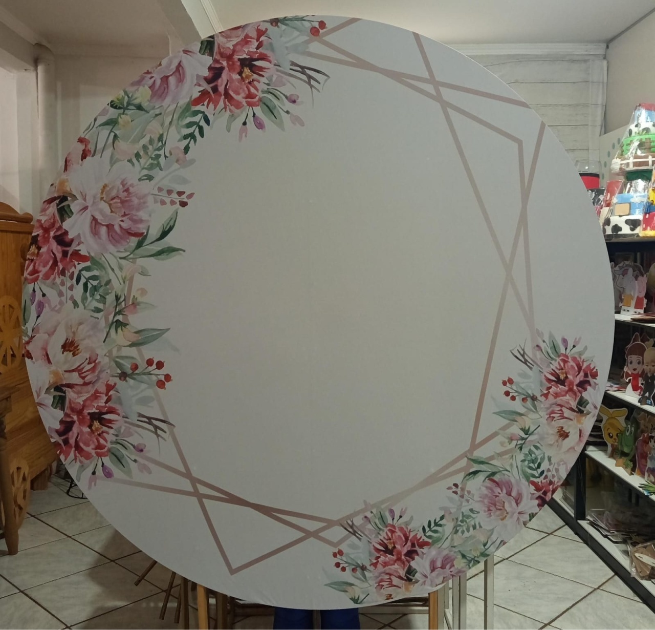 Capa Painel Floral  - Mariah locação