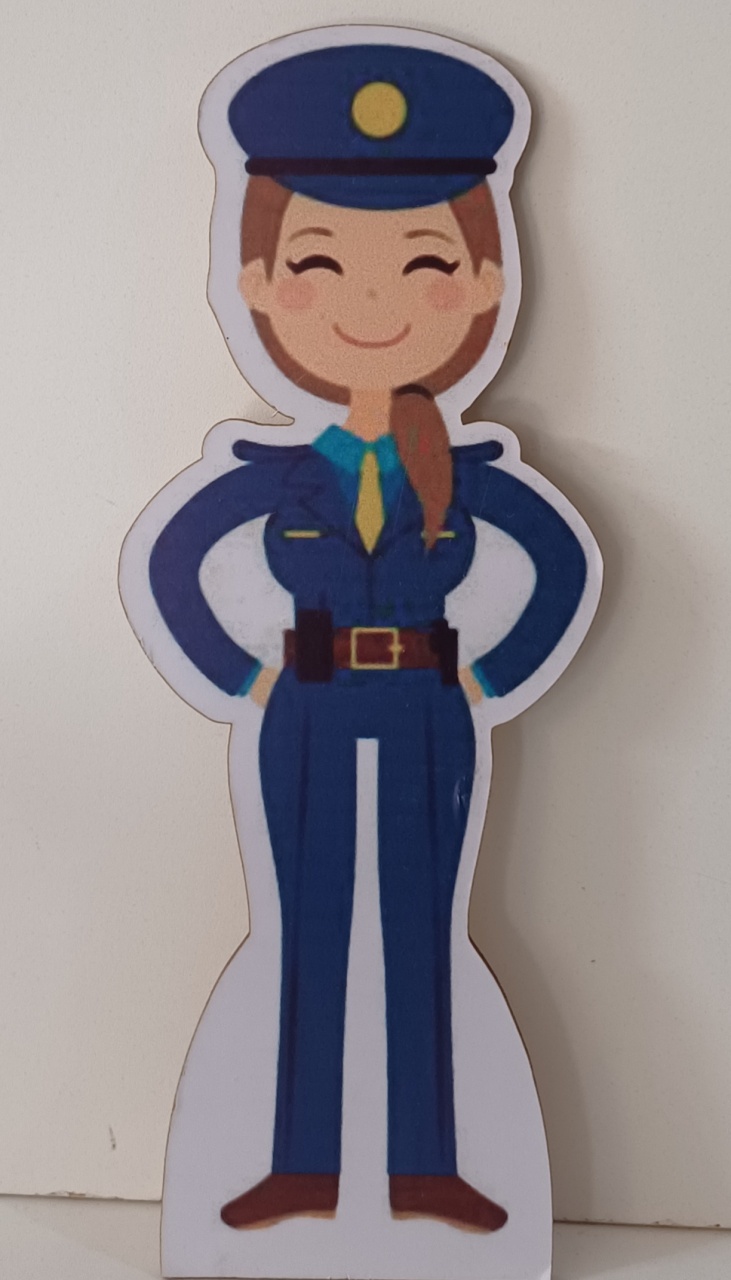 Displays de Mesa Police 2 - Mariah locação