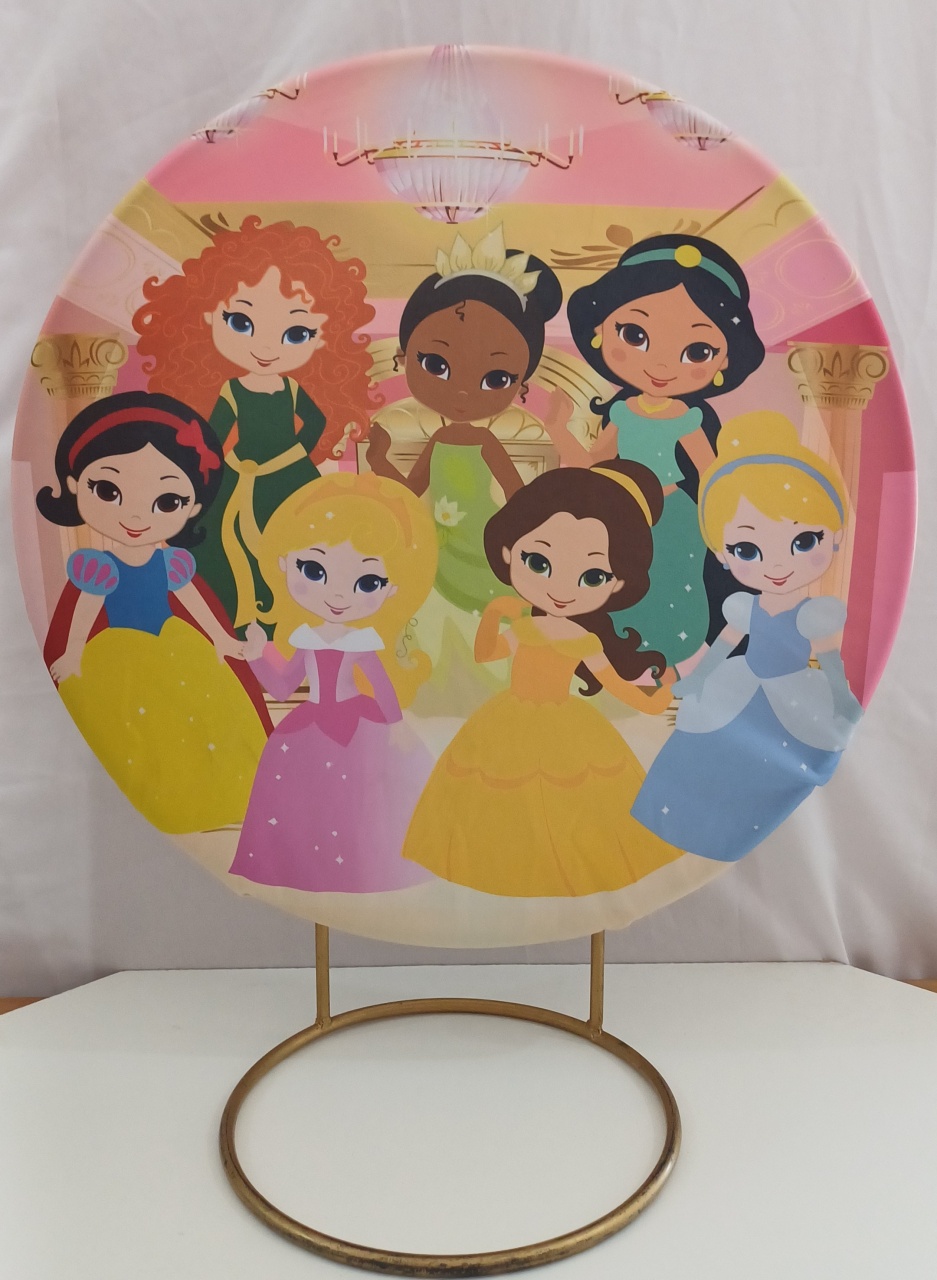 Tecido Princesas Poket  50X50             - Mariah locação