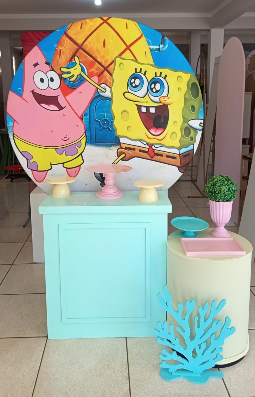 Kit Bob Esponja  - Mariah locação