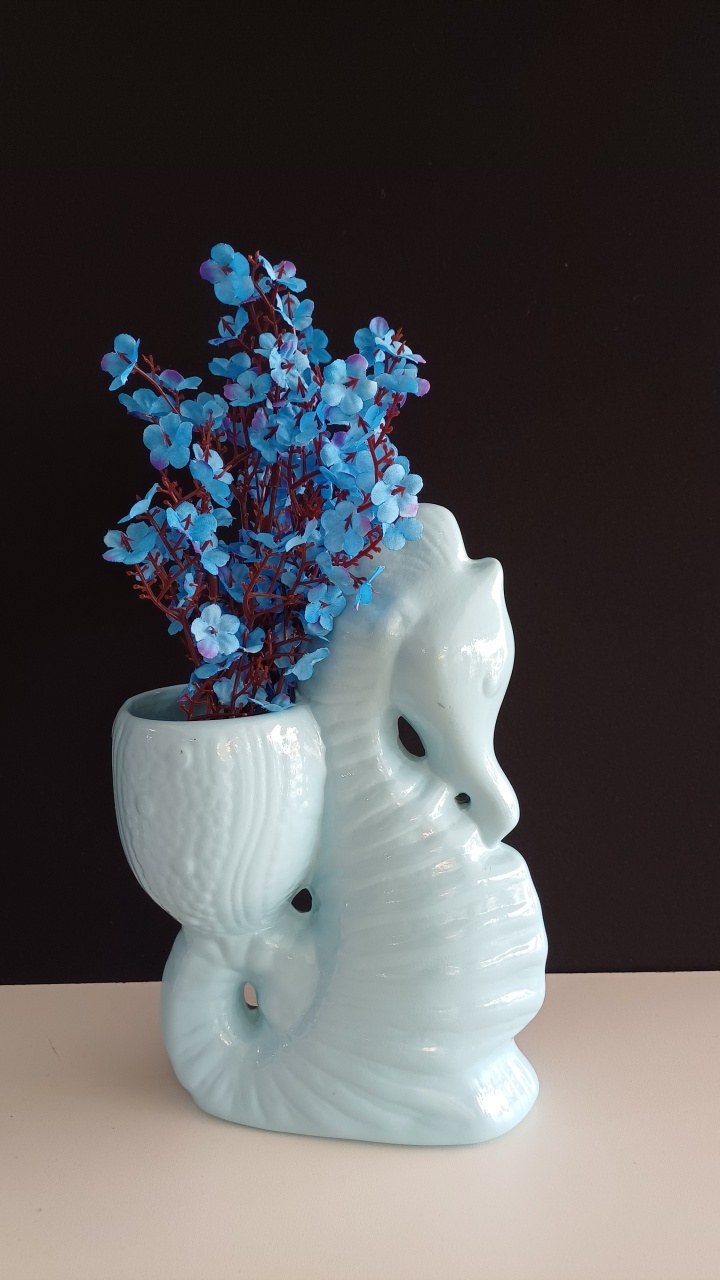 Cavalo Marinho (Vaso E Peça Decorativa)  - Mariah locação