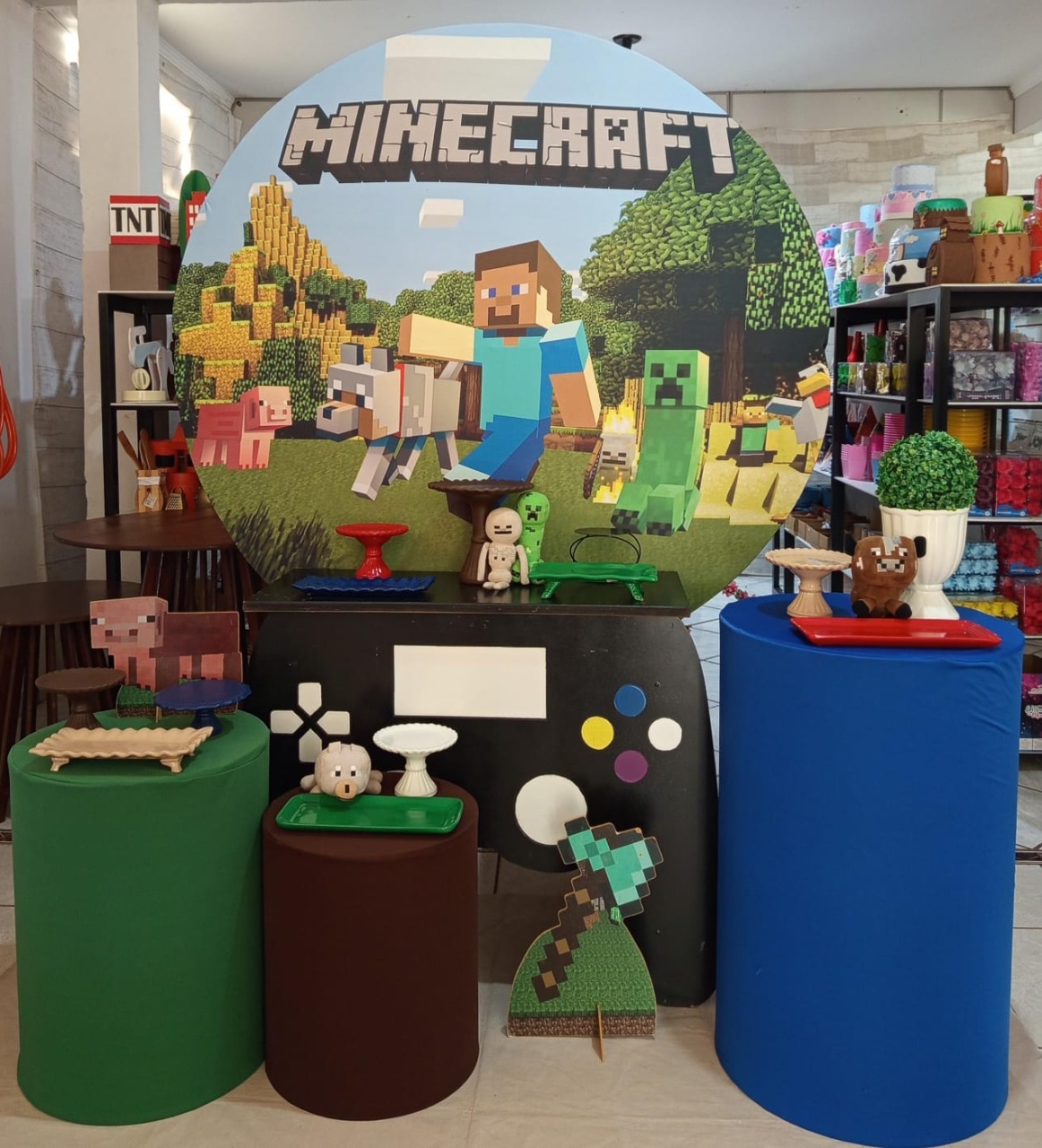 Kit Minecraft 2 - Mariah locação