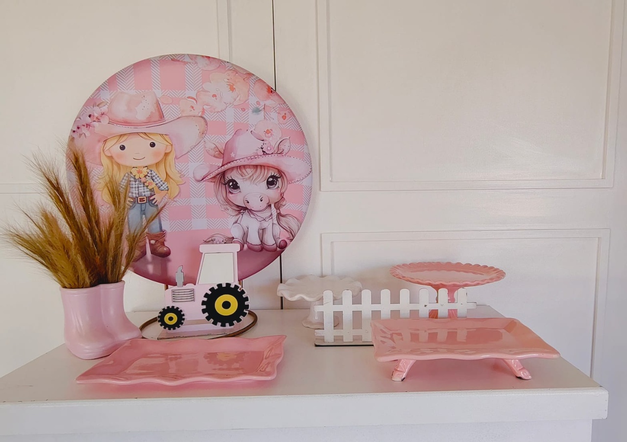 Mini Kit P/ Mesa Boiadeirinha - Mariah locação