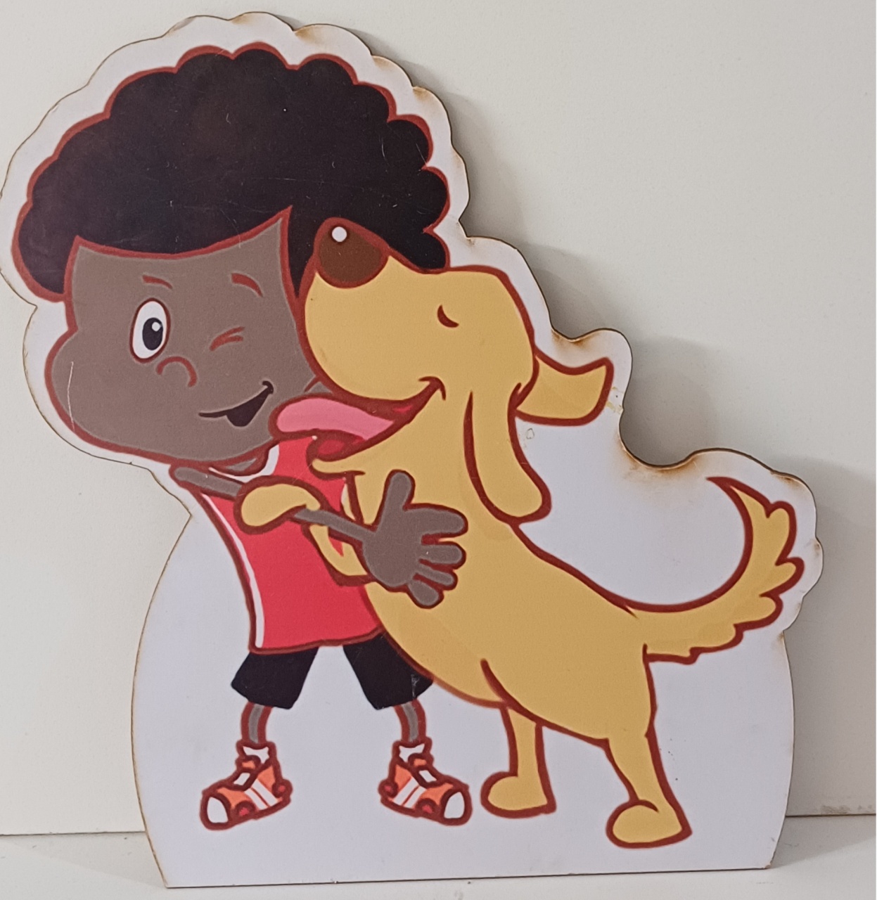 Display de Mesa Miguel Davi E Seu Cachorro 3 Palavrinhas - Mariah locação