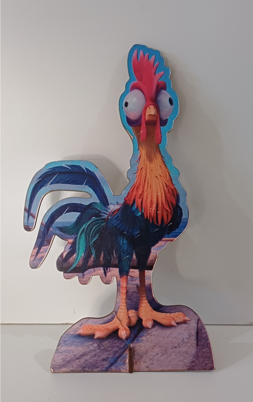 Display de Mesa Simples Galo Moana - Mariah locação