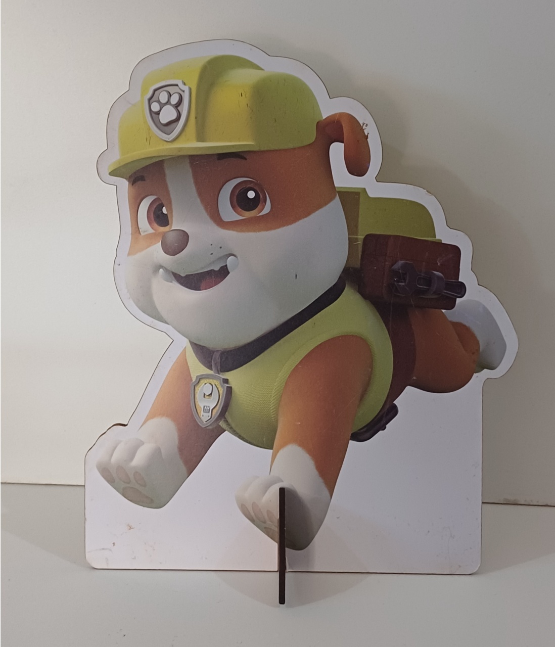 Display de Mesa Simples Rubble Patrulha Canina - Mariah locação